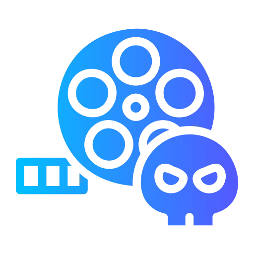 Icône chaînes IPTV films et cinéma