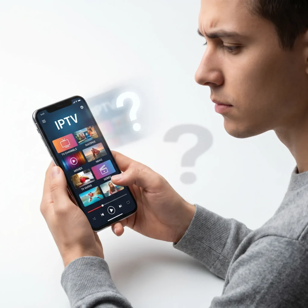 Acheter abonnement IPTV pas cher France sur smartphone