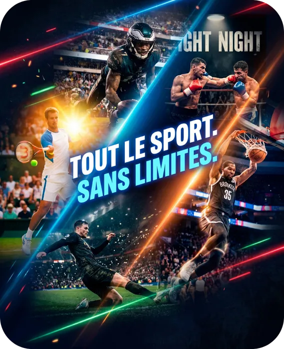 IPTV France premium – sport live, chaînes internationales et VOD sur tous appareils