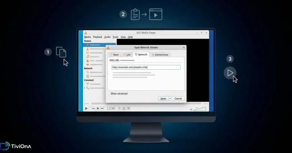 Installer IPTV sur VLC PC avec une liste M3U étape