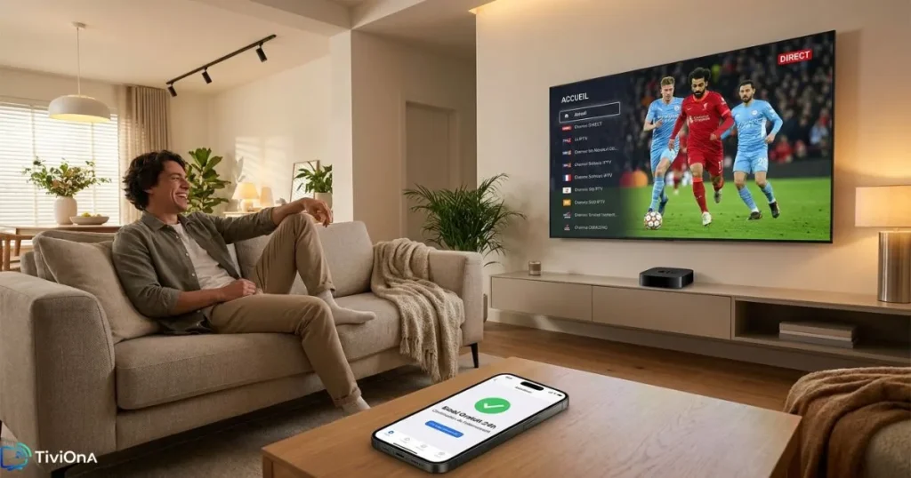 Abonnement IPTV Apple TV - essai gratuit TiviOna 24 à 48 heures