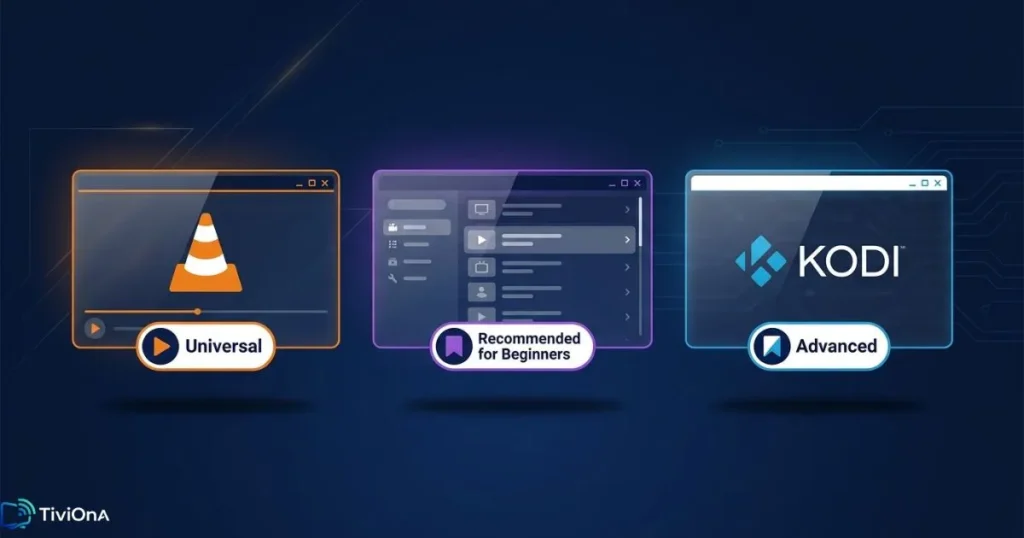 Meilleures applications IPTV pour PC - comparatif VLC, IPTV Smarters et Kodi