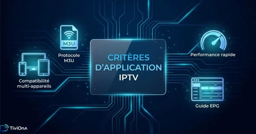 Critères pour choisir une application IPTV performante en 2026
