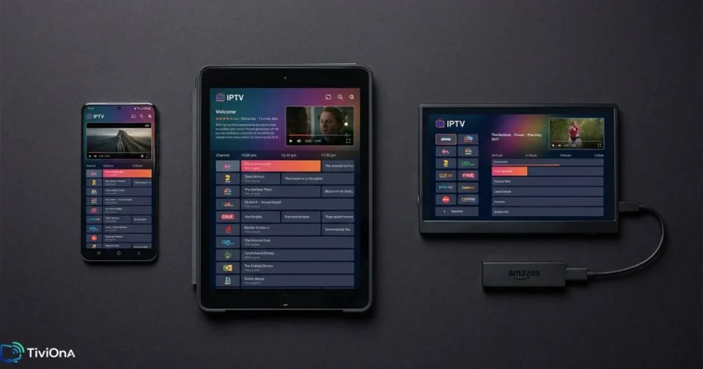 meilleure application iptv android interface tivimate smarters comparaison