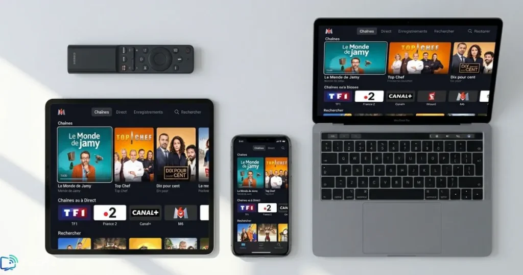 IPTV multi appareils - Smart TV, smartphone, tablette et PC connectés