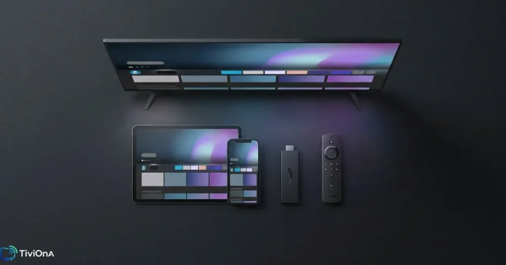 IPTV multi appareils - Smart TV Android Fire Stick et smartphone compatibles