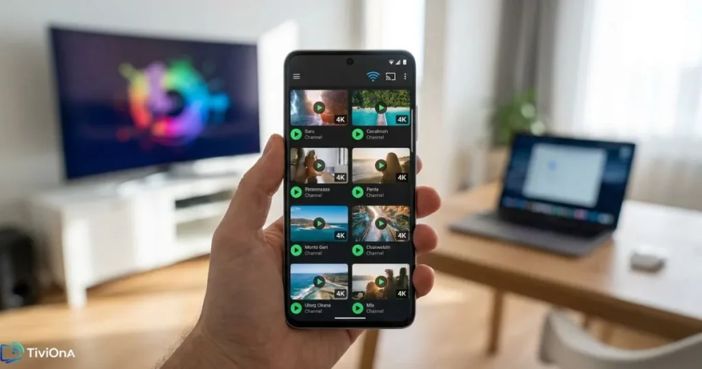 Test d’une liste IPTV gratuite sur smartphone Android avant utilisation