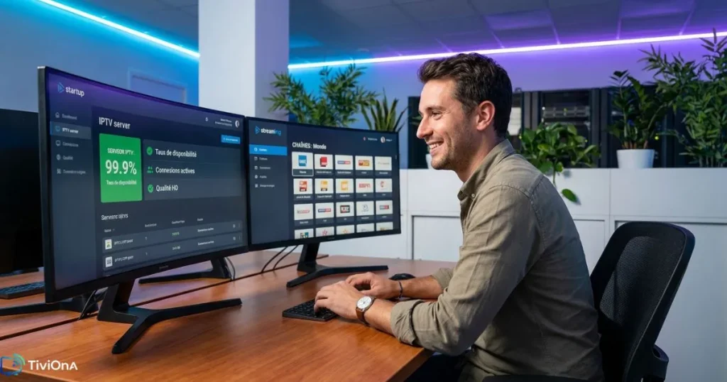 abonnement iptv premium fournisseur fiable serveur stable streaming