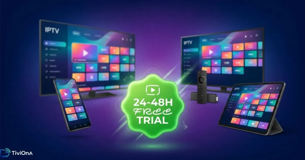 Abonnement IPTV multi appareils compatible Smart TV Android et Fire Stick