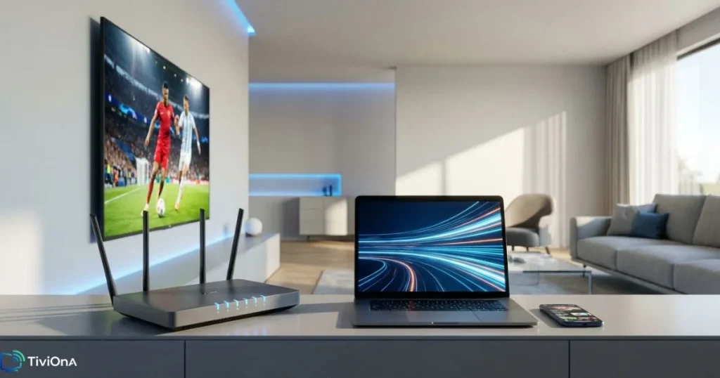 abonnement IPTV 4K fluide et IPTV fiable grâce à la fibre optique