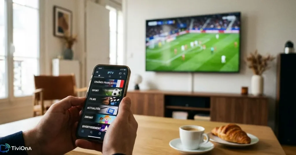 Installation abonnement IPTV France sur Smart TV et smartphone