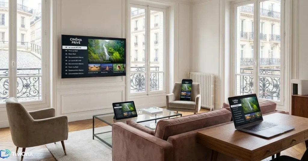 Solution IPTV multi appareils compatible Smart TV et mobile