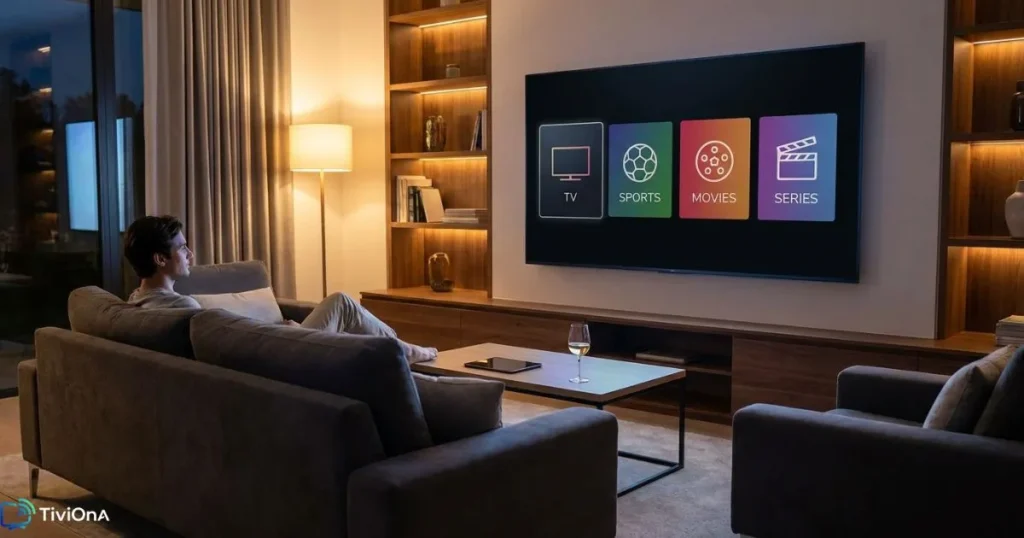 Abonnement IPTV Android offrant une expérience stable sur IPTV Smart TV et Android TV