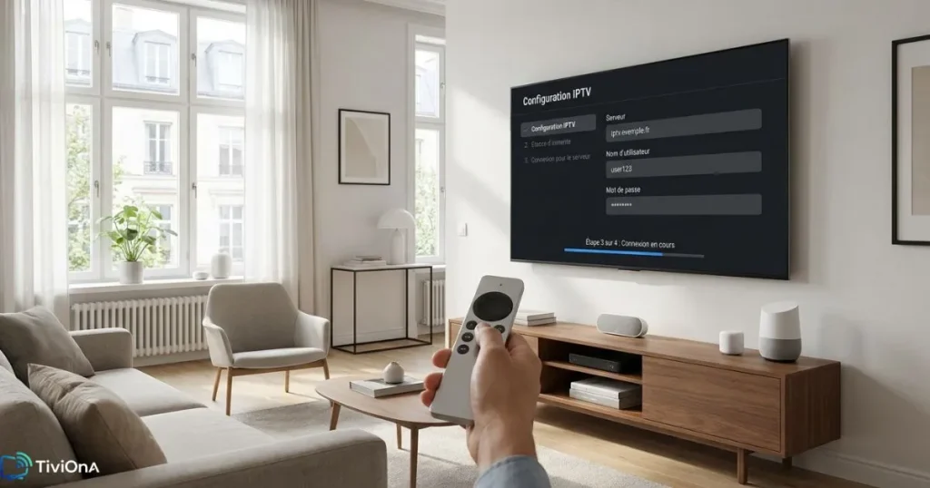 ton application choisie, la configuration est généra