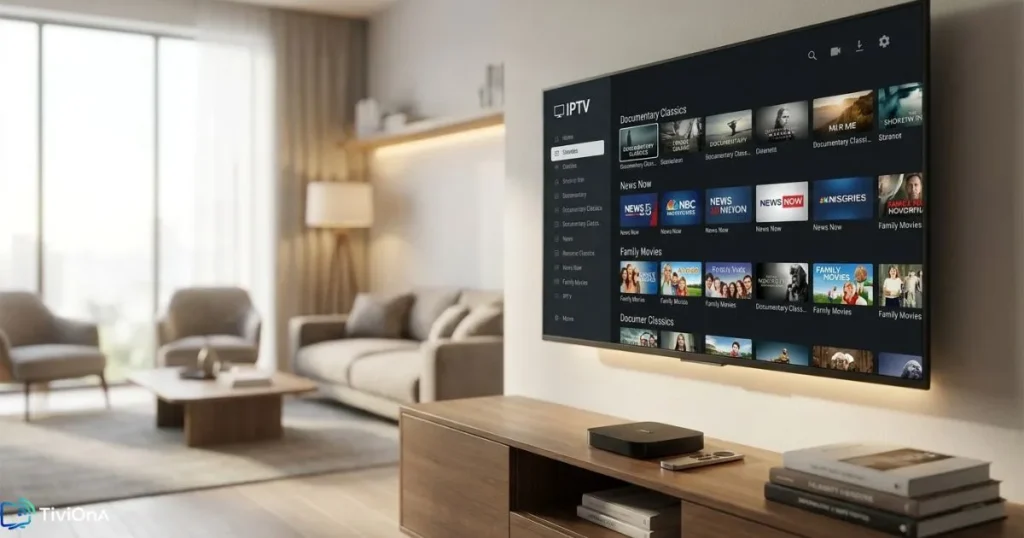 Guide TV fluide après configuration d’un xtream codes api