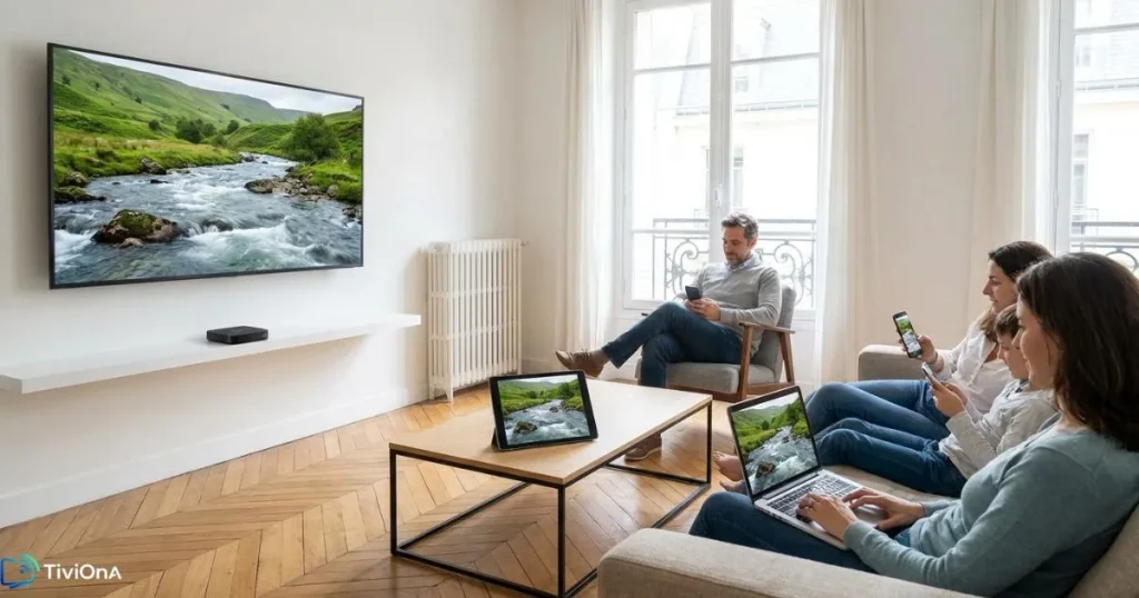 Meilleur abonnement IPTV compatible avec plusieurs appareils connectés