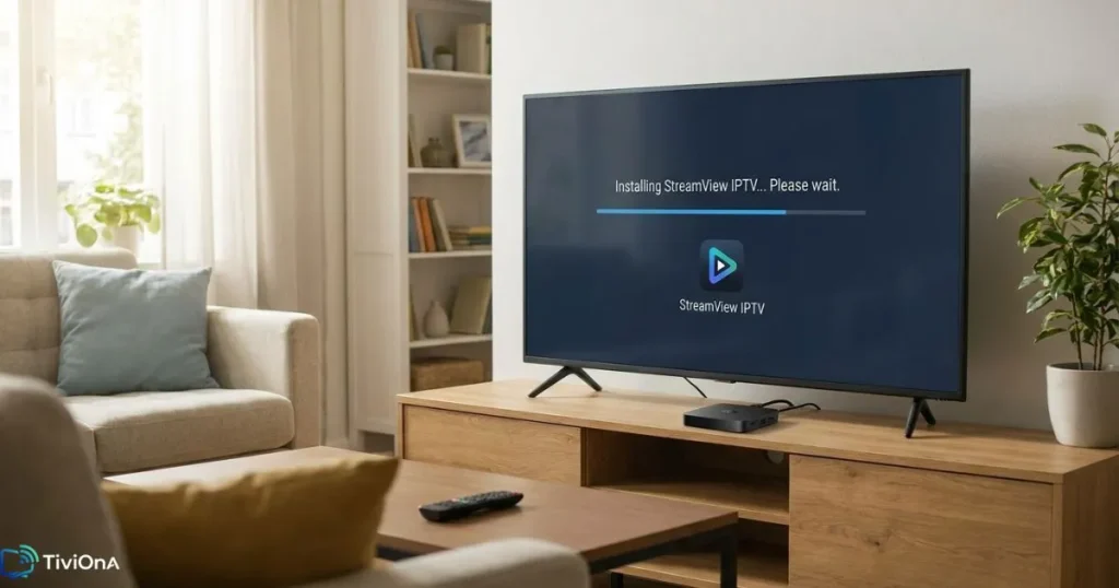 application IPTV en cours de mise à jour pour corriger un bug IPTV