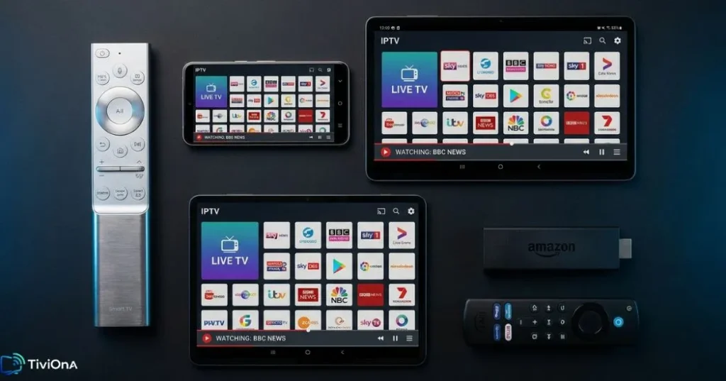 Acheter un abonnement IPTV compatible Smart TV, smartphone, tablette et box Android