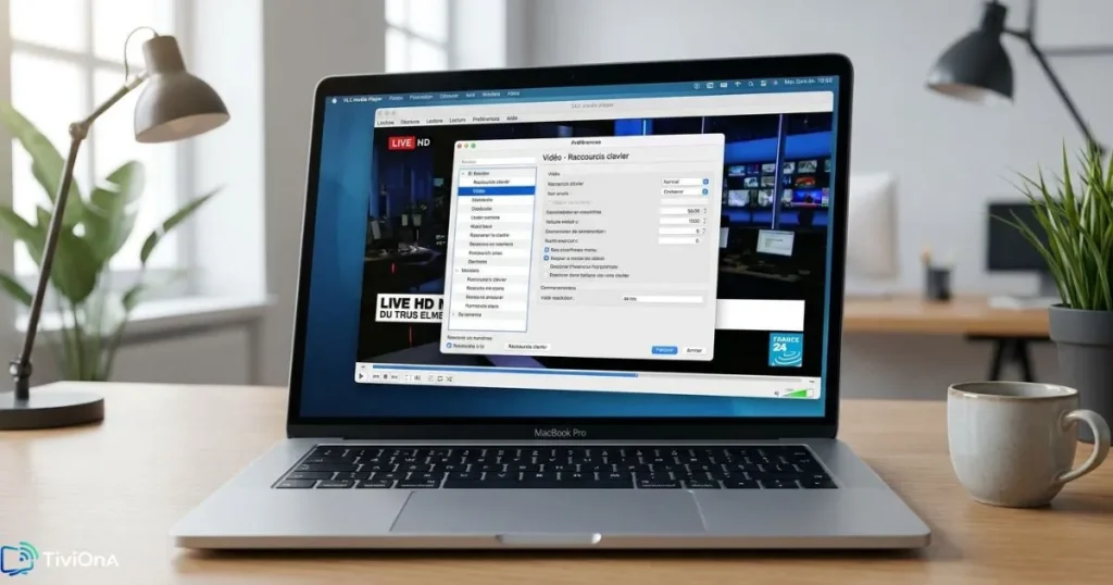 Optimisation du VLC streaming IPTV sur Mac grâce aux réglages du lecteur officiel VLC.