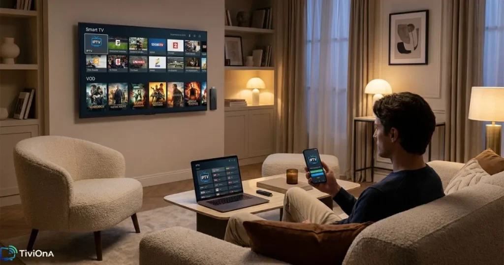Essai d'un abonnement IPTV sur plusieurs appareils pour vérifier les avis abonnement IPTV
