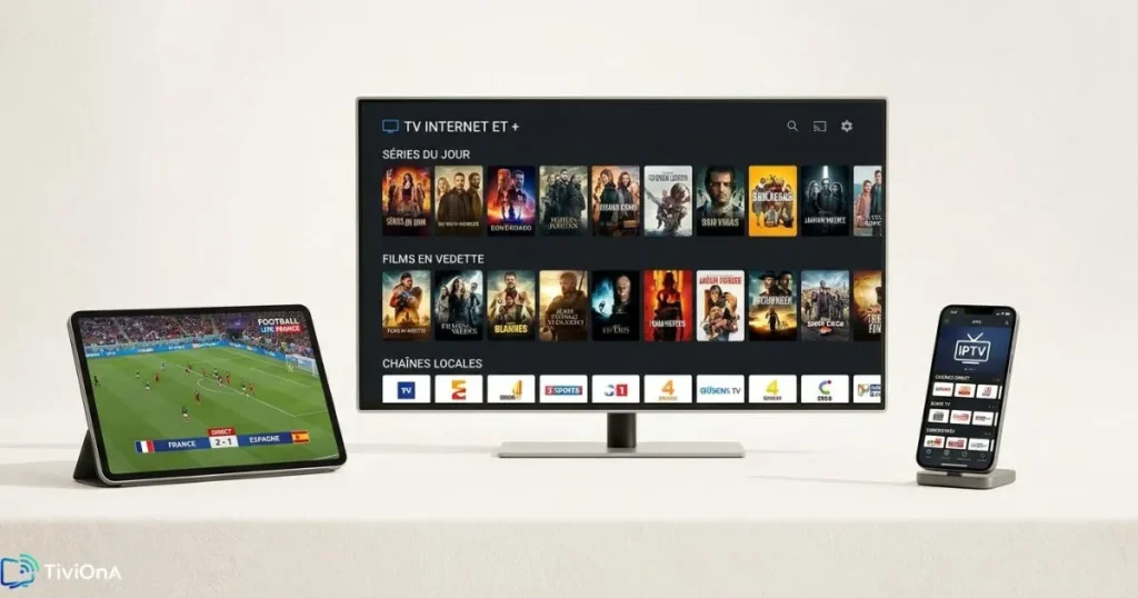 abonnement IPTV compatible multi-appareils smartphone TV tablette