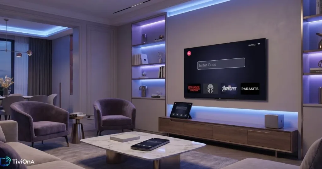 Configuration IPTV sur plusieurs appareils compatibles avec un code rapide IPTV.