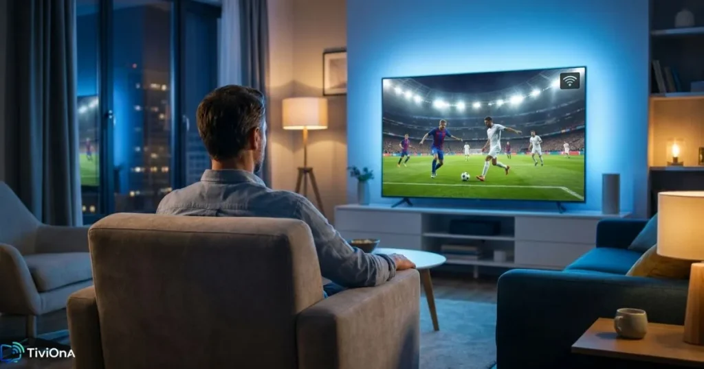 IPTV stable pour regarder un match en direct sur Smart TV