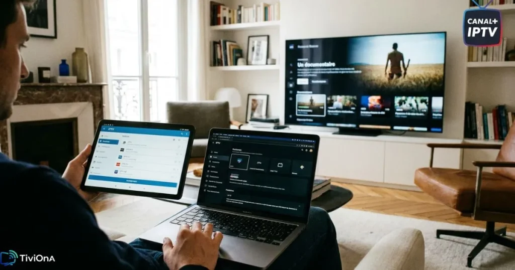 Configuration d'une offre IPTV compatible sur plusieurs appareils connectés
