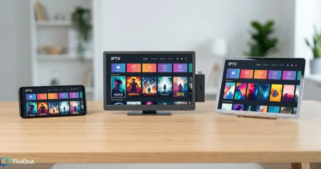 IPTV Smarters Pro sur différents appareils - compatibilité Android Fire Stick Smart TV