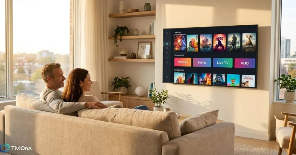 Abonnement iptv stable pour regarder des programmes en direct sur Smart TV