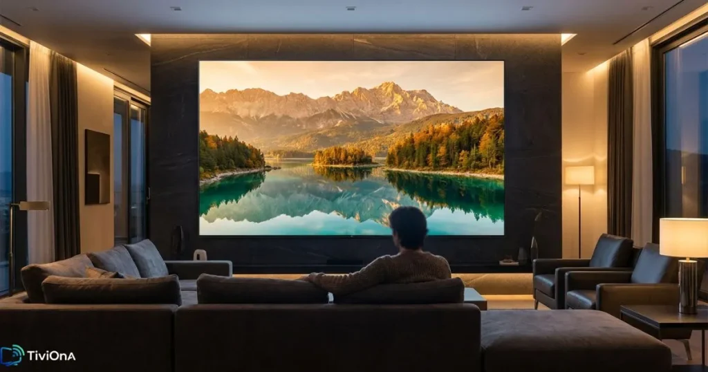 Qualité IPTV 4K sur une télévision connectée moderne