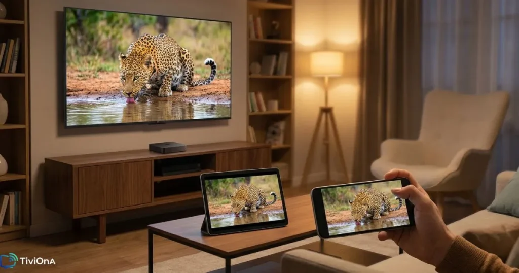 IPTV multi-appareils avec lecture fluide sur TV tablette et smartphone
