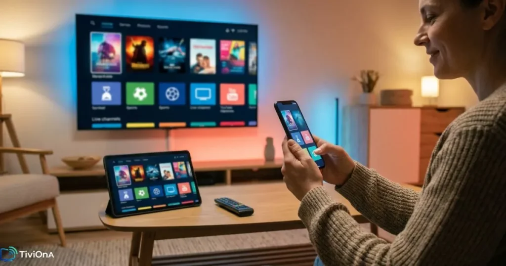 Abonnement IPTV compatible sur Smart TV, tablette et smartphone