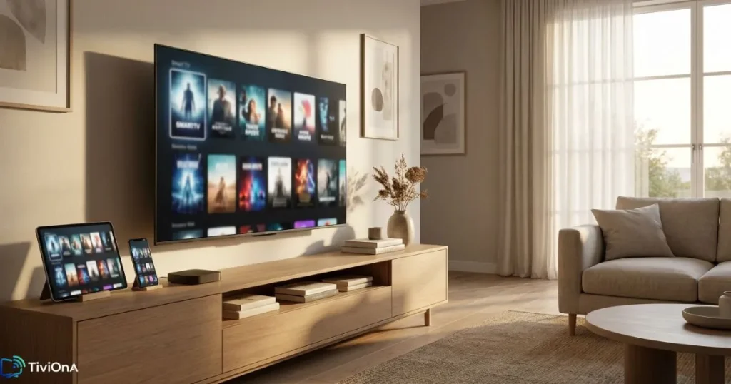 Abonnement IPTV compatible avec Smart TV, tablette et smartphone
