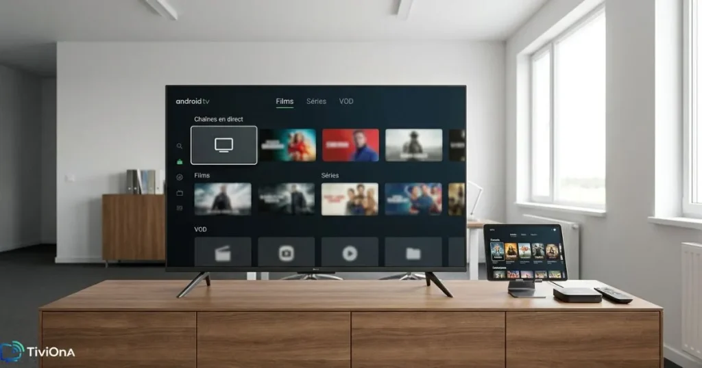 Comparaison de plusieurs applications IPTV Android sur TV et tablette