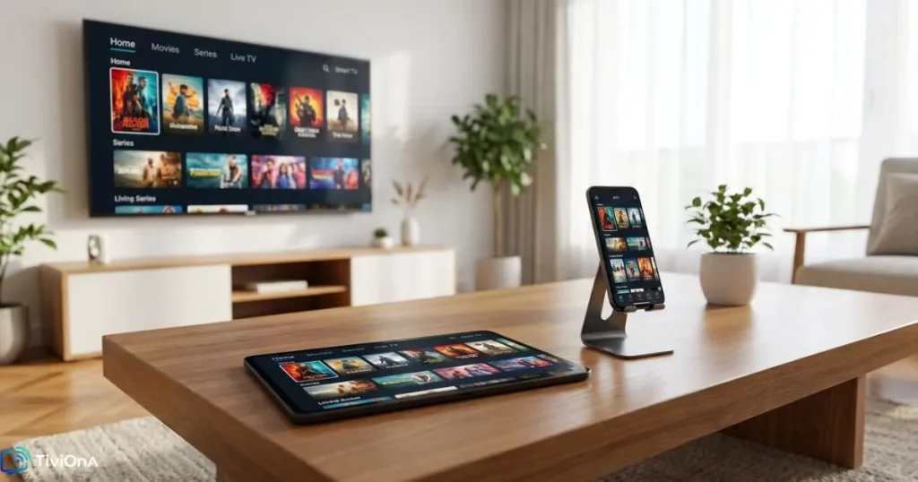 comparaison des formats d'accès IPTV sur plusieurs appareils