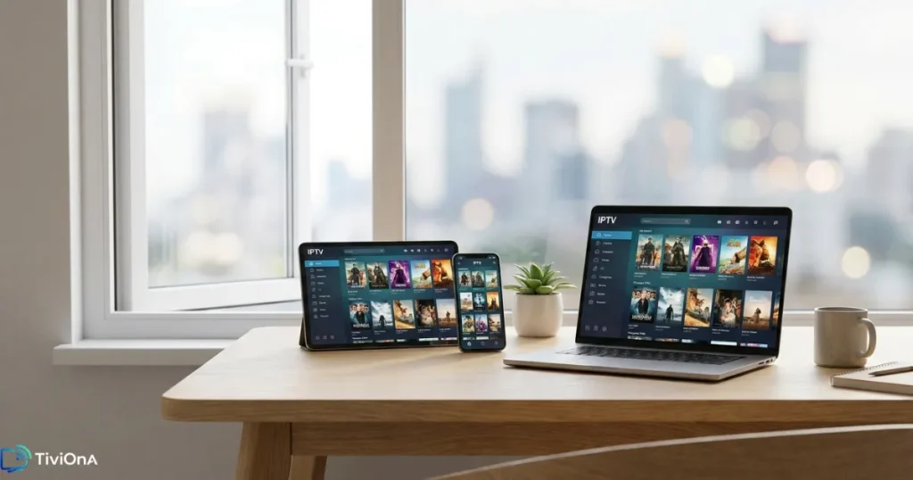 Streaming IPTV haute qualité sur plusieurs appareils connectés en 2026