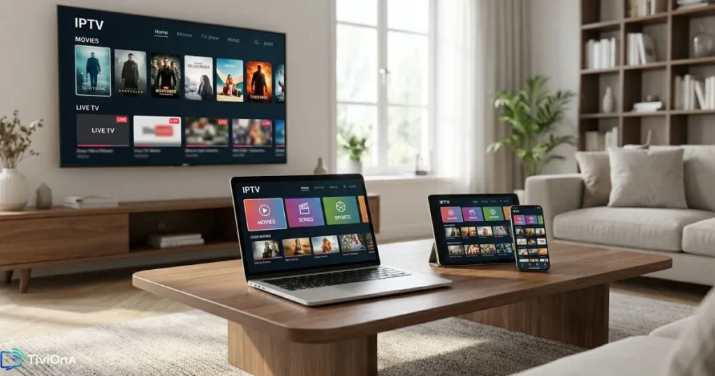 Abonnement IPTV français compatible avec Smart TV, tablette, smartphone et ordinateur