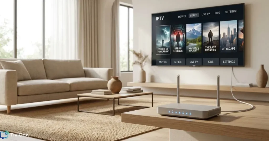 connexion réseau stable pour un accès aux chaînes IPTV fluide