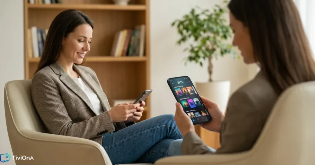 Service IPTV fiable avec support client réactif et interface intuitive