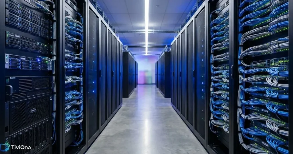 Charge serveur IPTV - infrastructure réseau datacenter pendant les heures de pointe