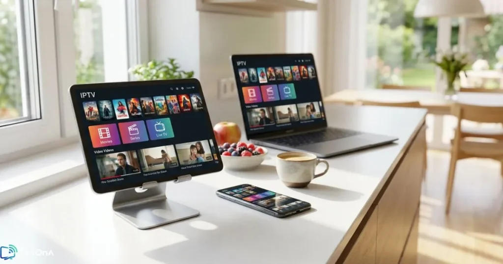 Tablette, smartphone et ordinateur portable : le streaming TV IPTV sur tous tes écrans