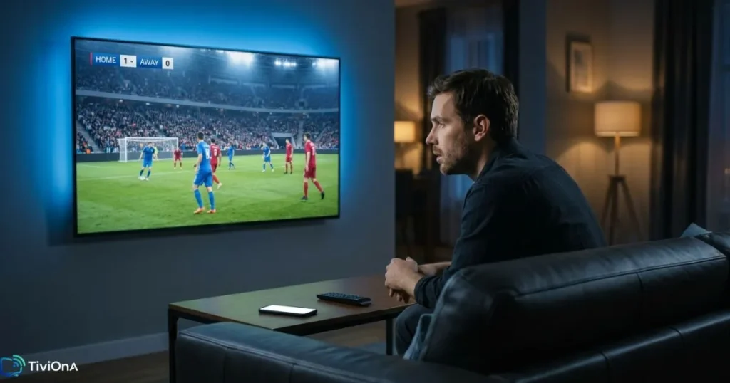 IPTV sport en direct sur Smart TV - retransmission sportive live haute définition