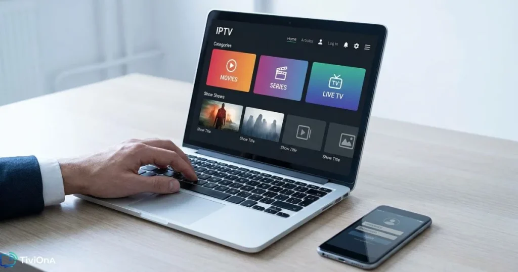 Identifiants IPTV sur un écran - comprendre le fonctionnement d'un IPTV code