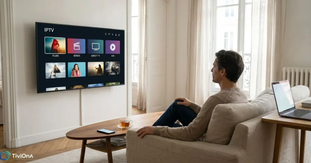 Première expérience IPTV sur une Smart TV avec une interface de télévision en ligne